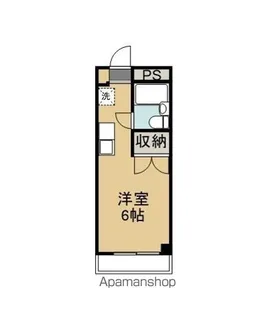 フリースクエアー英【3階】の間取り