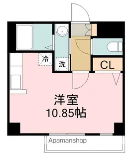 1Rの間取り画像