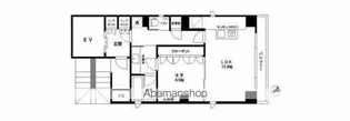 アセット大森【10階】の間取り