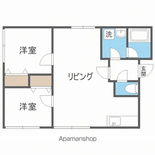 澄川トーシンビルⅡ【102号室】の間取り