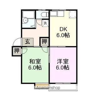 アコード深川【101号室】の間取り