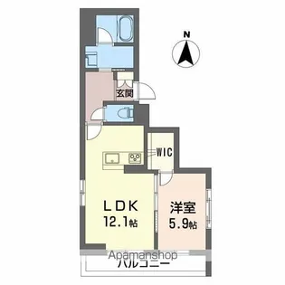 シャーメゾンS.K.【3階】の間取り
