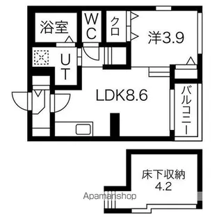 SAKURA【101号室号室】の間取り