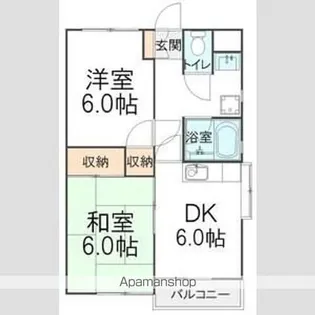 トータスガーデン【1階】の間取り