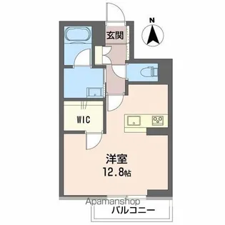シュエットメゾン堤下【2階】の間取り