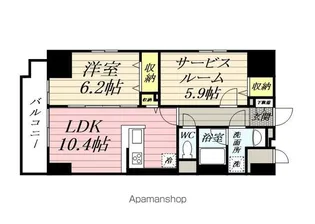 YT LEGACY【5階】の間取り