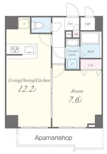 カトル・セゾン【3階】の間取り