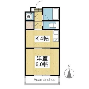 パステルハイツ【.202号室】の間取り