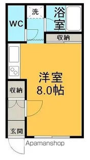 ハイツノースグラス2【105号室】の間取り