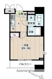 POWERHOUSE BKⅡ【6階】の間取り