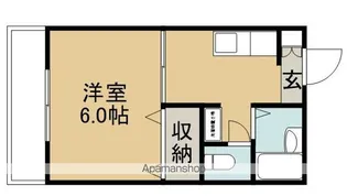 メゾン穐山【2階】の間取り