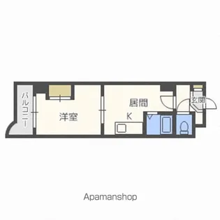PEOPLE NOⅢ【8階】の間取り