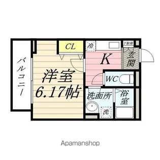 フレックスウィズ矢向【301号室】の間取り