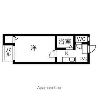 ヴィアトール【202号室号室】の間取り