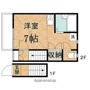 ドリームコート南平【2階】の間取り