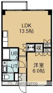 ルーヴルやまとⅡ【305号室】の間取り