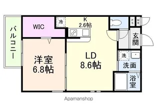 フジパレス今川Ⅱ番館【3階】の間取り