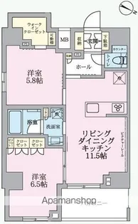 ARKMARK成増【12階】の間取り