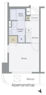 グリフィン横浜海岸通【4階】の間取り