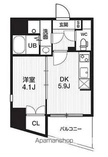 レピュア東向島【7階】の間取り