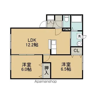 エルレガーデンⅡ【1階】の間取り