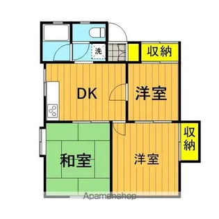 第5田代コーポ【1階】の間取り