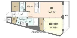 ALIVIS新江古田【2階】の間取り