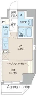 レオーネ池袋SOUTH【2階】の間取り