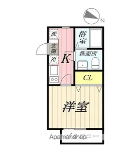埼玉県八潮市大瀬3丁目【アパート】の間取り
