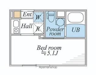 LEGALAND阿佐ヶ谷【4階】の間取り