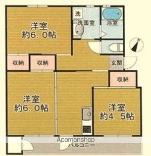第2泉マンション【1階】の間取り