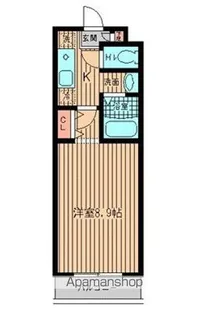 サンライトM東小金井【3階】の間取り