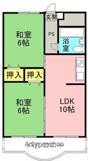 杉本レジデンス【103号室】の間取り