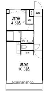 V−ROOM2【2階】の間取り