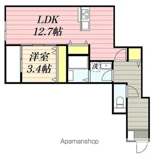 AYA RIVA 筑紫野4th【3階】の間取り