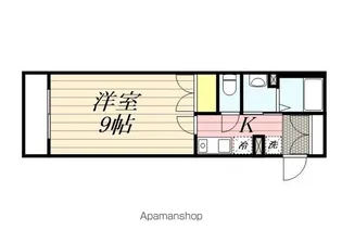 ソレイユ検見川浜【2階】の間取り