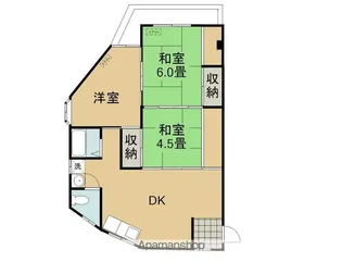 藤原マンション高市【4階】の間取り