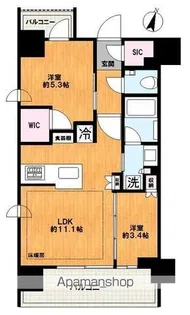 ルフォンリブレ板橋本町【7階】の間取り