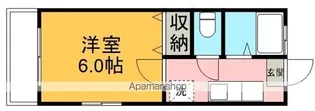ユゲタマンション【2階】の間取り