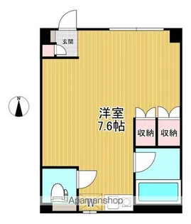 パークコート北新宿【101号室】の間取り