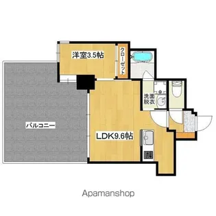 フロンティア加治屋【2階】の間取り