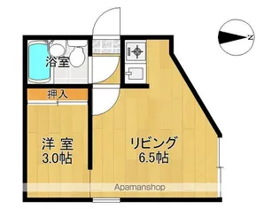 クラッシーⅢ【205号室】の間取り