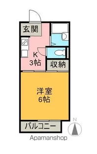 セフィラC棟【202号室】の間取り