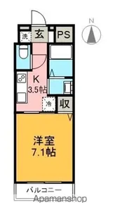 コーラル【2階】の間取り