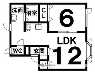マリアージュ21【1階】の間取り