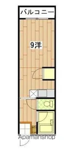 コーポ西原【3階】の間取り