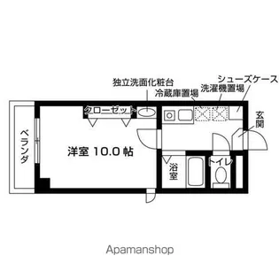 パルスピリア91【3階】の間取り