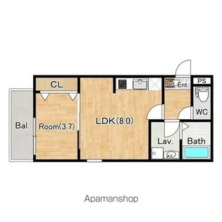 (仮称)ジーメゾン鎌ヶ谷くぬぎ山【1階】の間取り