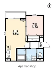 DOLCEVITA南流山(ドルチェヴィータミナミナガレヤマ)【1階】の間取り