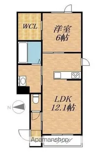 GLANSⅠ【1階】の間取り